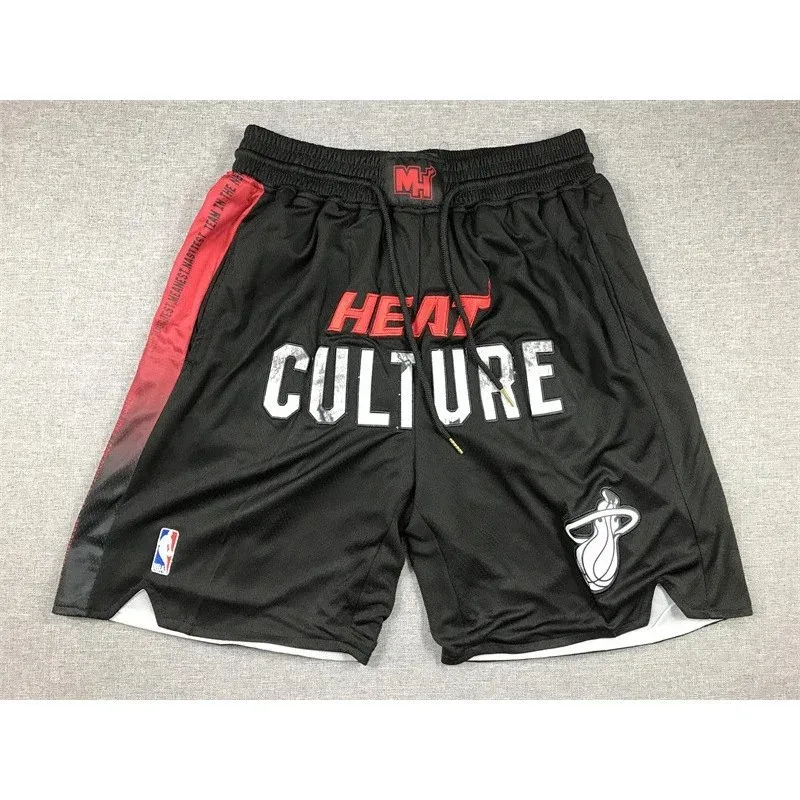 Other Black Heat Culture NBA Shorts Black - 1