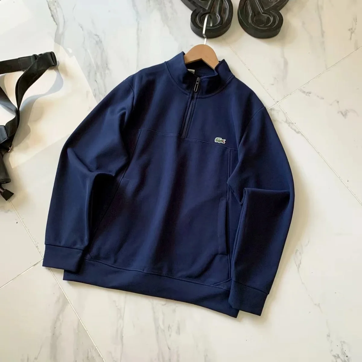 Lacoste Navy Crocodile Logo Hoodie — Oopbuy Spreadsheet find