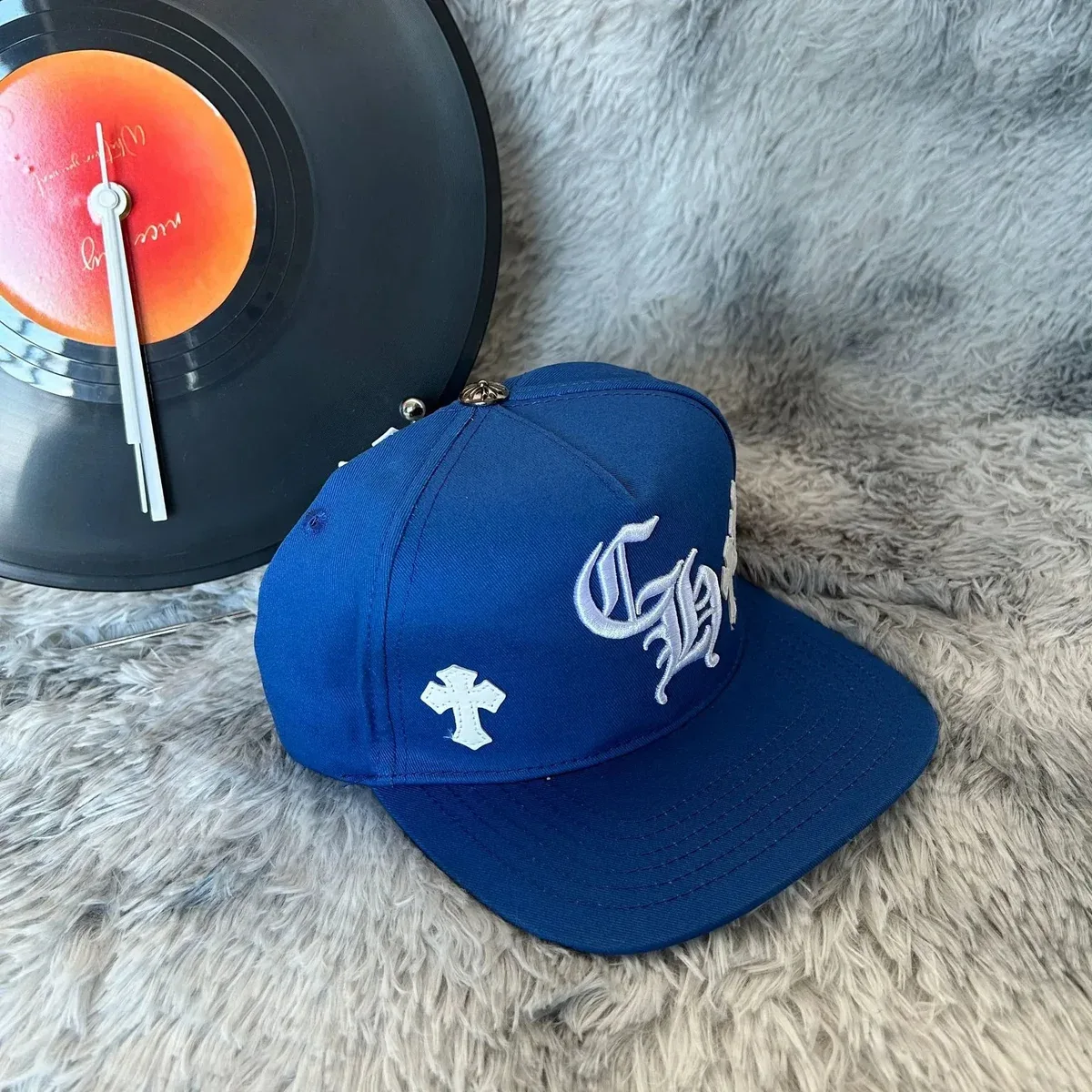 Chrome Hearts Chrome Hearts CH Cross M107 Blue Cap Blue
