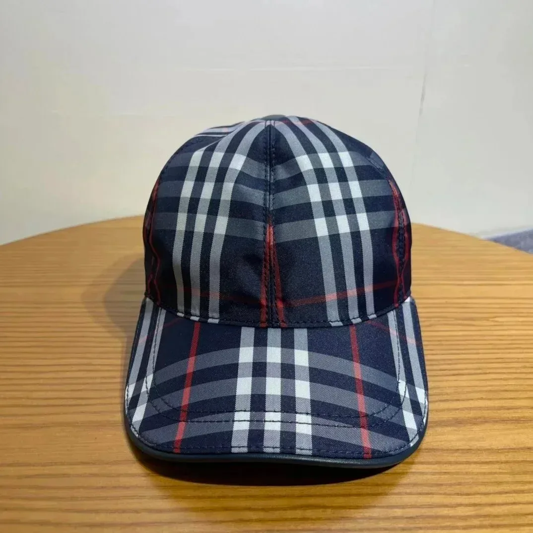 Burberry Burberry Vintage Check Navy Plaid Cap Navy