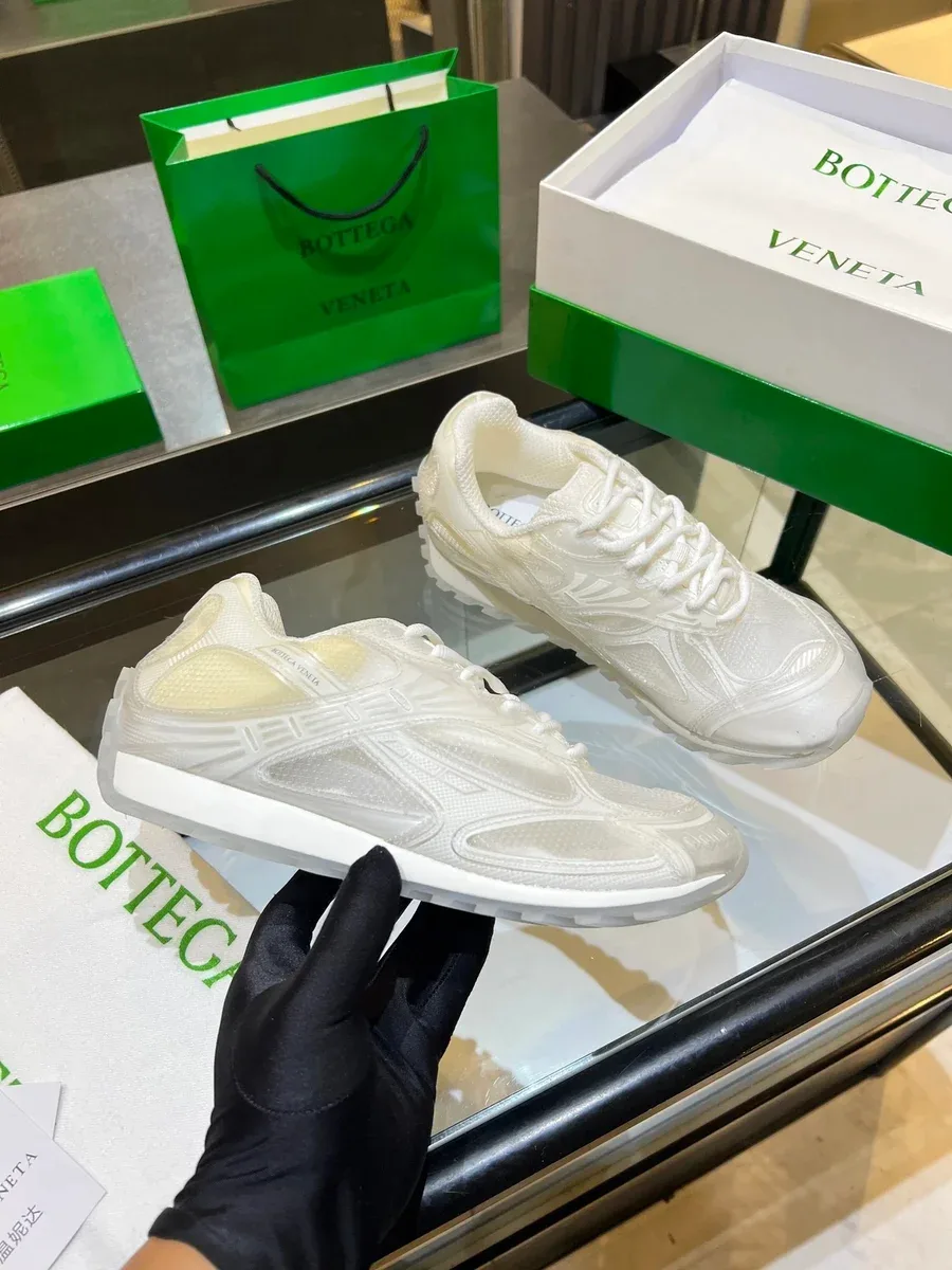 Bottega Veneta Bottega Veneta Runners Pure White Sneakers White