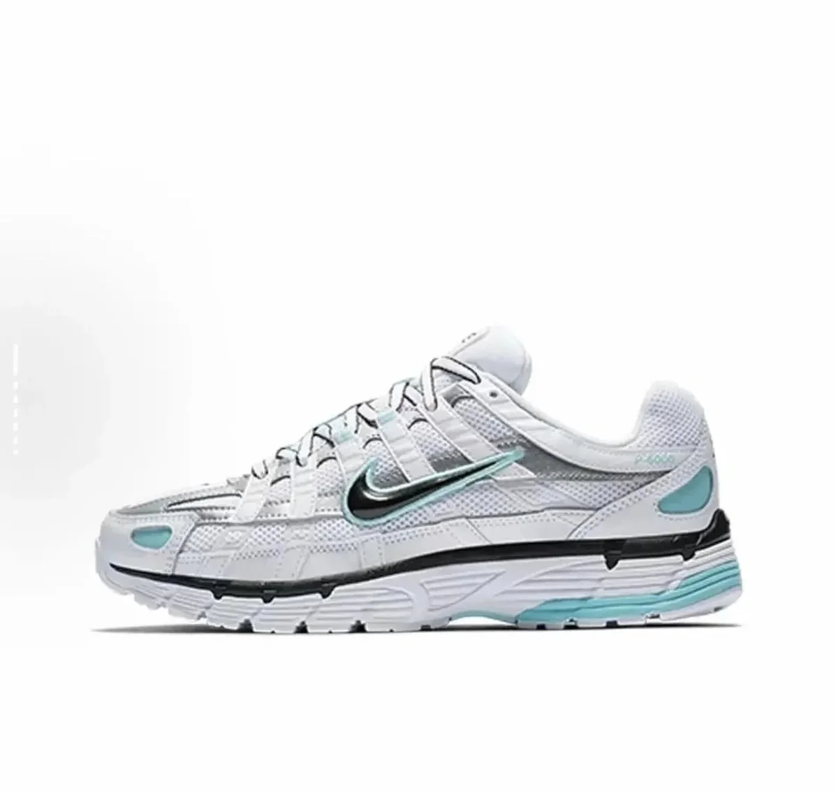 Nike Nike P-6000 White/Tiffany Blue Sneakers White