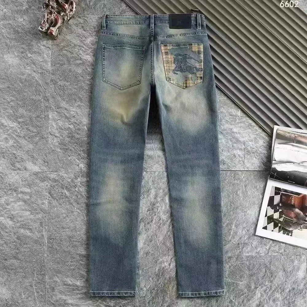 Burberry Burberry Vintage Check Jeans Blue