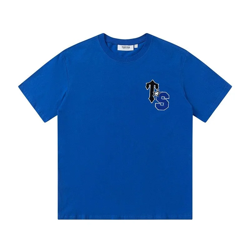 Trapstar Trapstar TS Logo Royal Blue T-Shirt Blue - 1