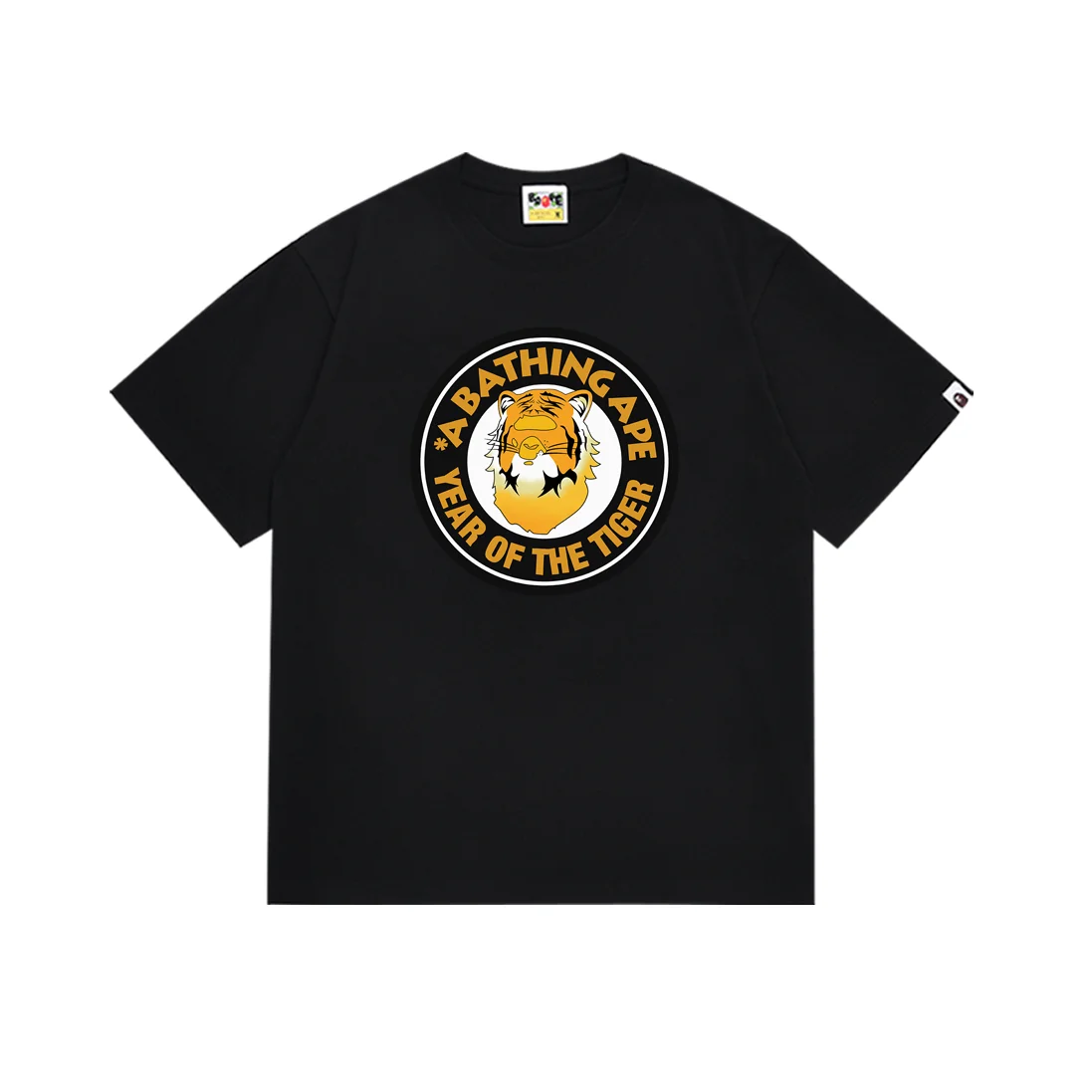 A Bathing Ape A Bathing Ape Year of the Tiger Black T-Shirt Black - 1