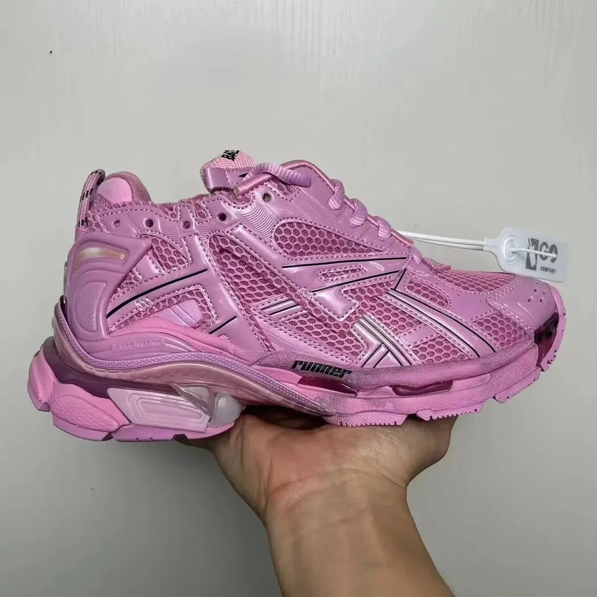 Balenciaga Balenciaga Triple S Pink Sneakers Pink
