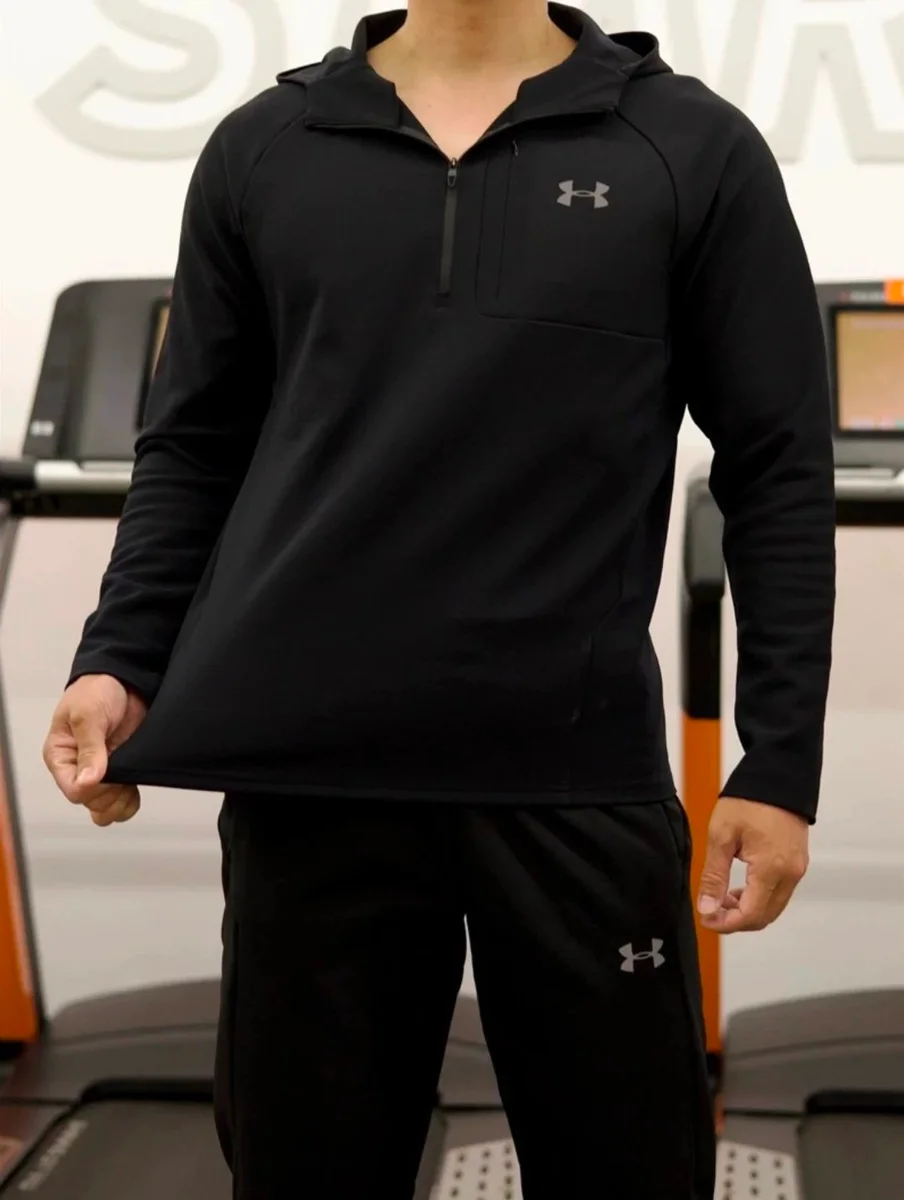 Under Armour Under Armour Black Hoodie Sweatshirt Black - 1