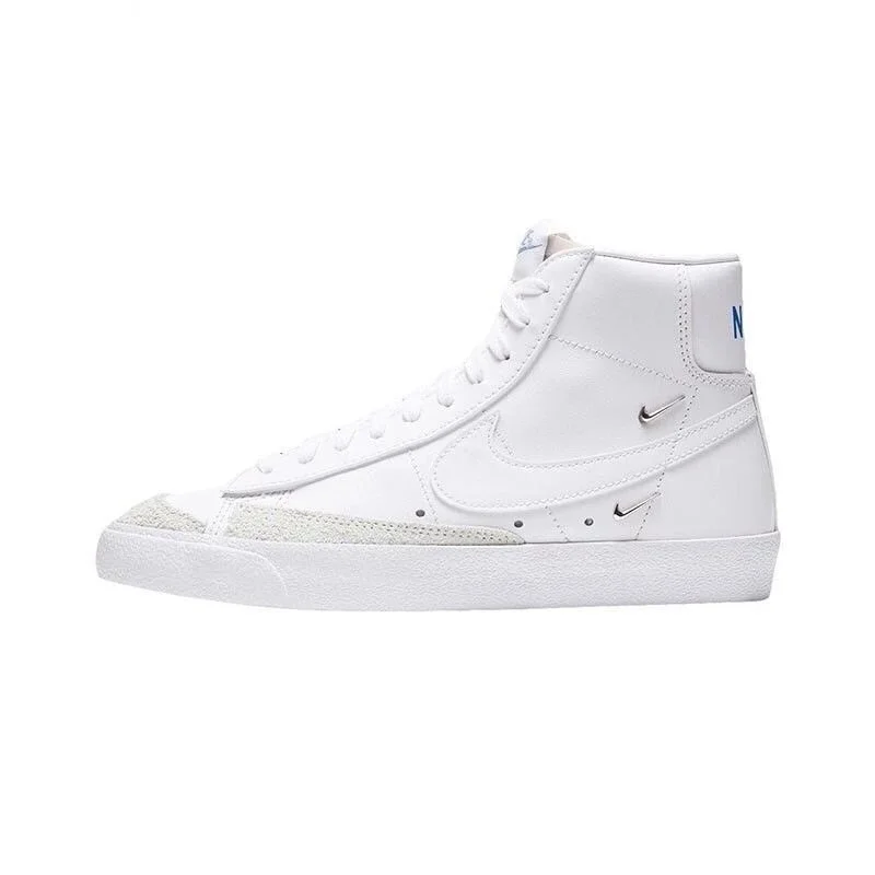 Nike Nike Blazer Mid '77 Silver Ivory White Sneakers White - 1