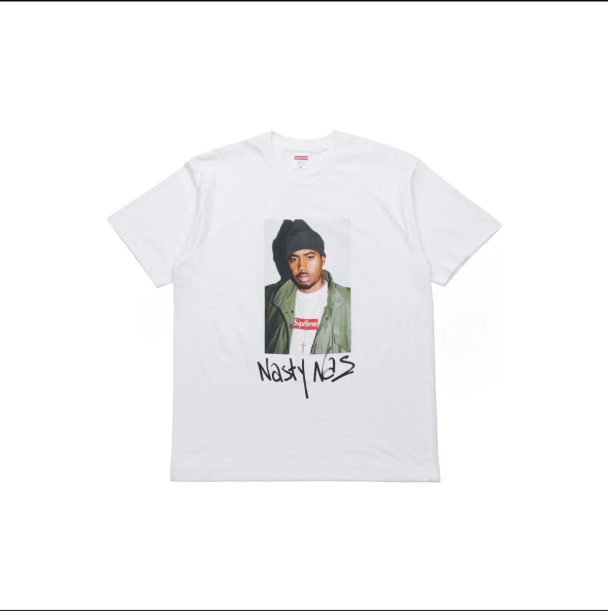 Supreme Supreme Nasty Nas White T-Shirt White - 1