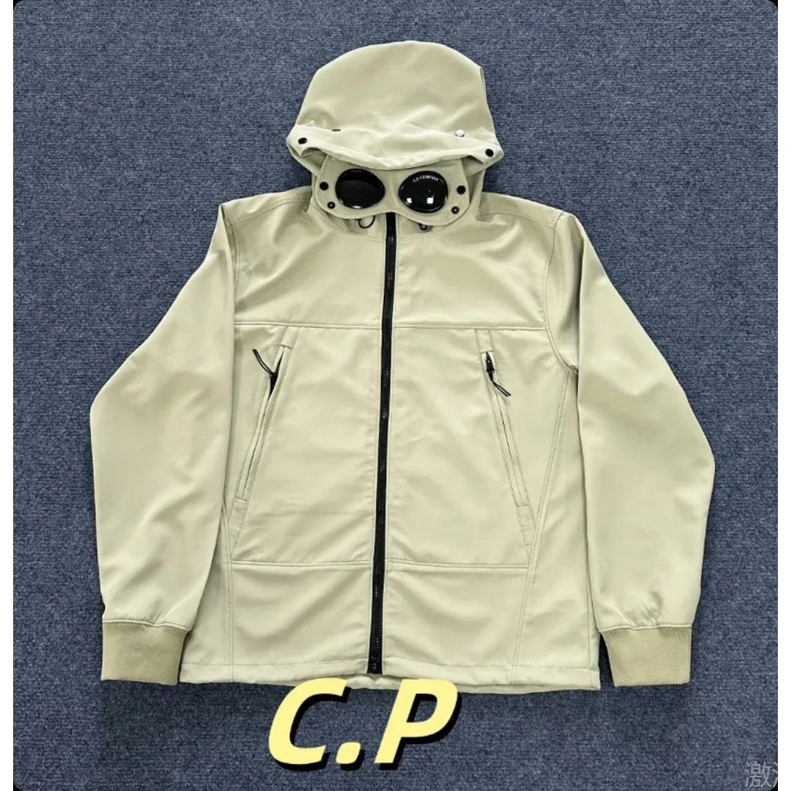CP Company CP Company Goggle Matte Green with Goggles Jacket Green - 1