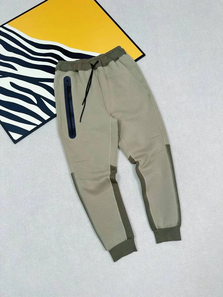 Other Unisex Military Green Khaki Tech Pants Beige - 1