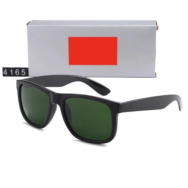 Ray-Ban Ray-Ban Iconic Classic Aviator Sunglasses Black Green Black - 1