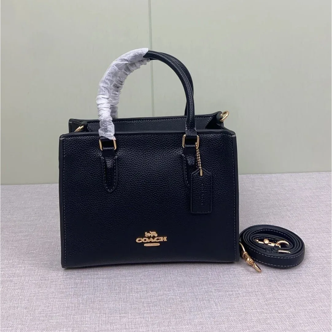 Coach Coach Tabby Black Structured Handbag Black