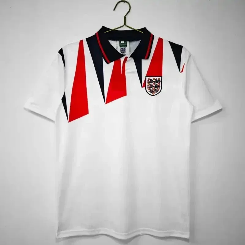 Other England Football Jersey White Red Black Polo Shirt White - 1