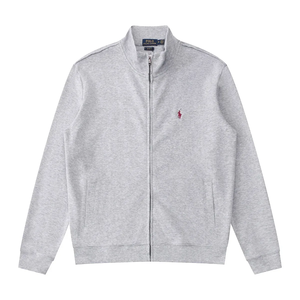 Polo Ralph Lauren Polo Ralph Lauren Classic Logo Zip-Up Jacket Grey Grey - 1