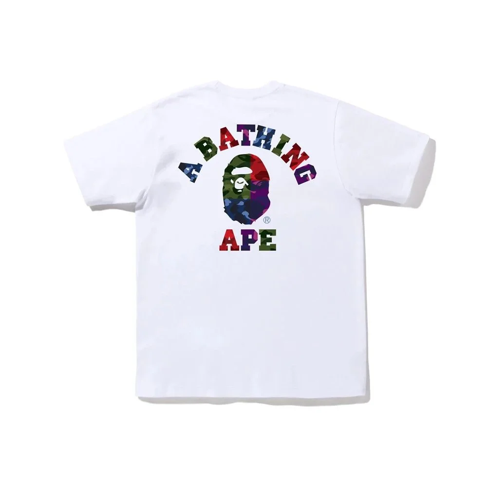 A Bathing Ape A Bathing Ape BAPE STA White Color Camo T-Shirt White - 1