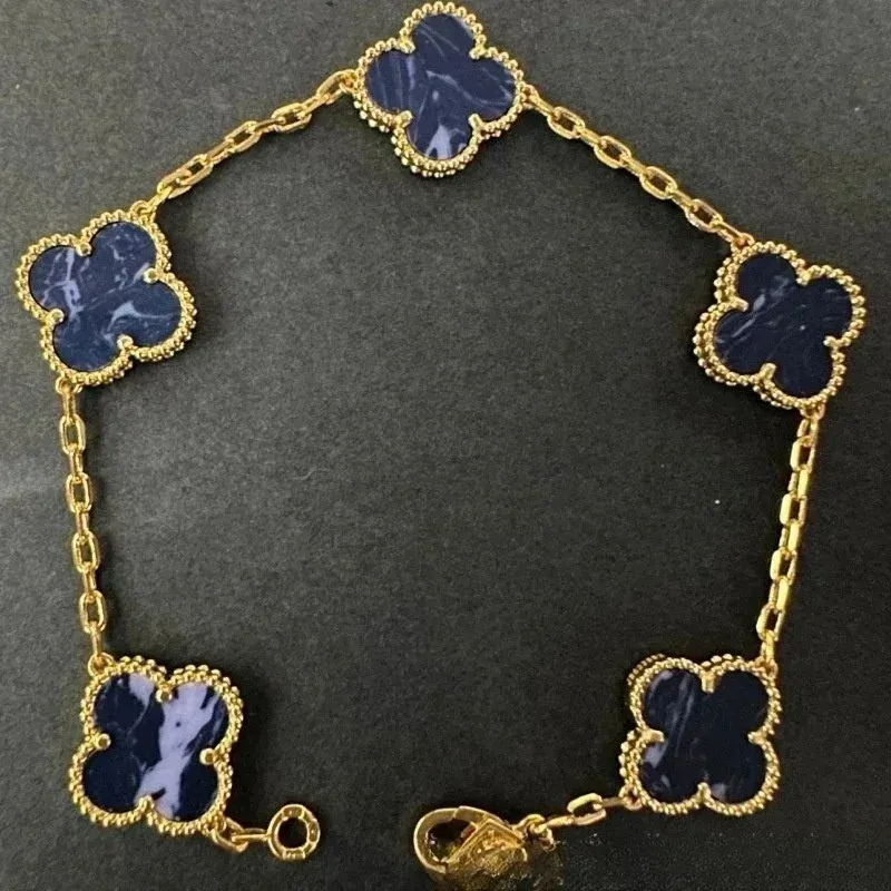 Van Cleef & Arpels Van Cleef & Arpels Alhambra Blue Gold Bracelet Blue - 1