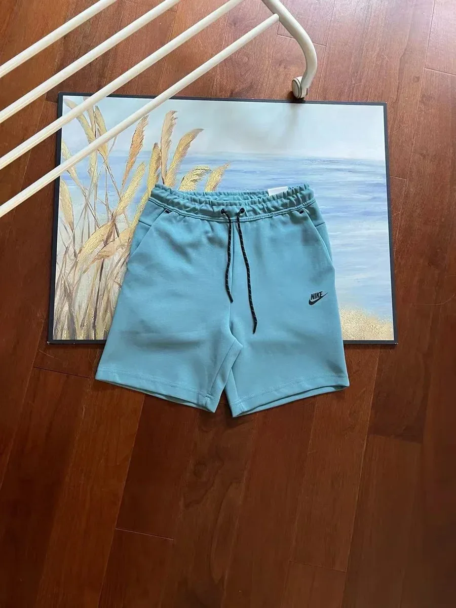 Nike Nike Tech Fleece Lake Blue Shorts Blue - 1