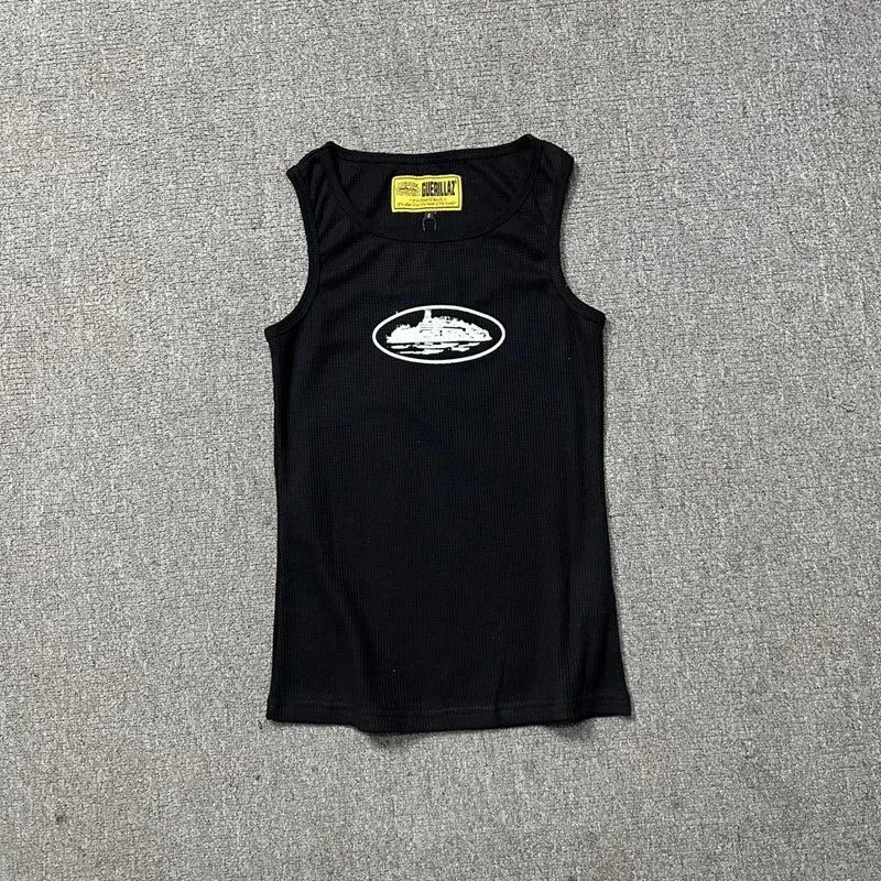 Other Black 'Guerillat' Tank Top Black - 1
