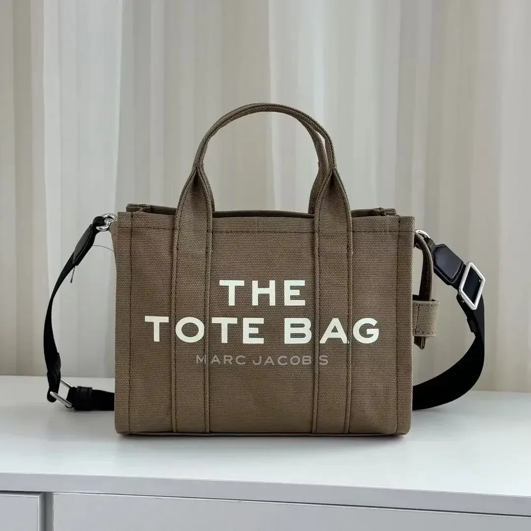 Marc Jacobs Marc Jacobs The Tote Bag Khaki Canvas Bag Brown - 1