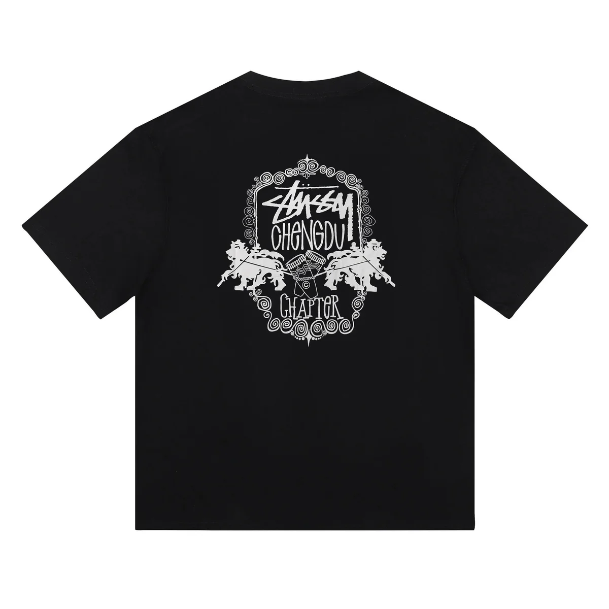 Stussy Stussy Chengdu Chapter Graphic T-Shirt Black Black - 1