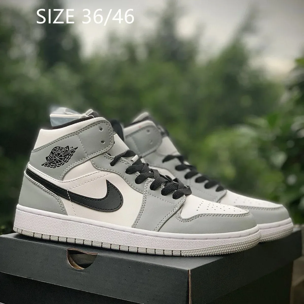 Nike Nike Air Jordan 1 Shadow Grey Sneakers Grey - 1