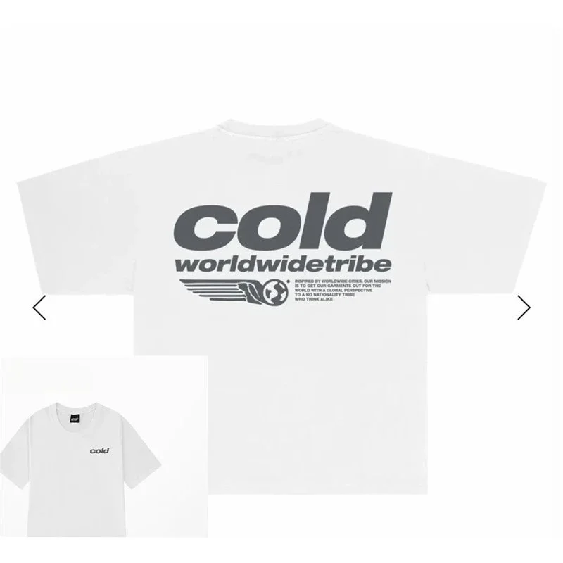 Cold Worldwide Tribe Cold Worldwide Tribe White 'Cold' T-Shirt White - 1