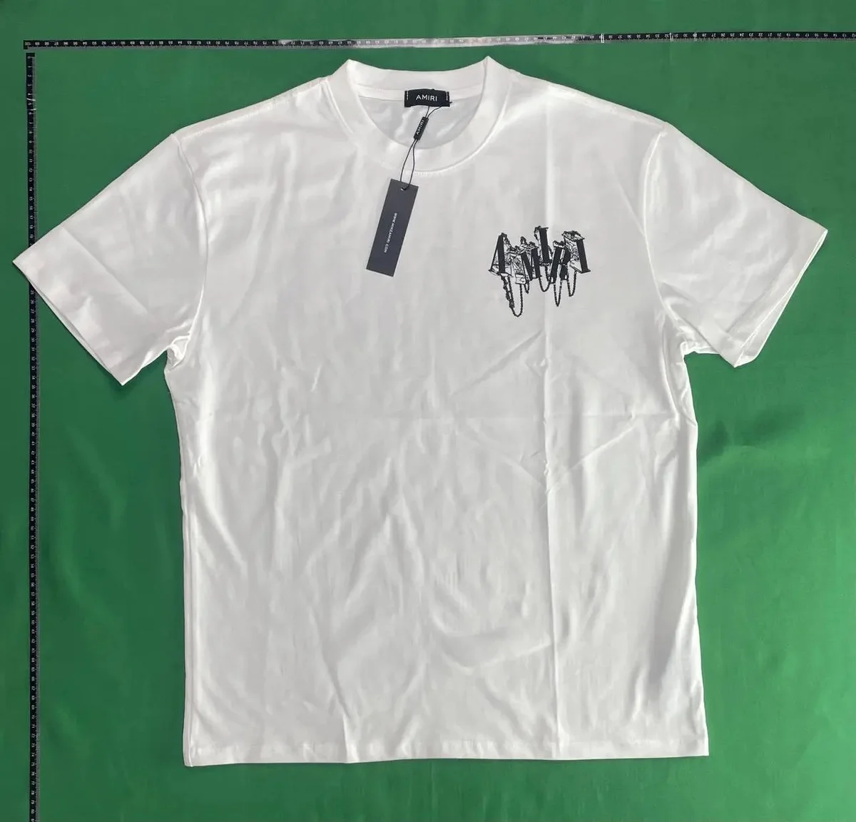 Amiri Amiri White Logo T-Shirt White