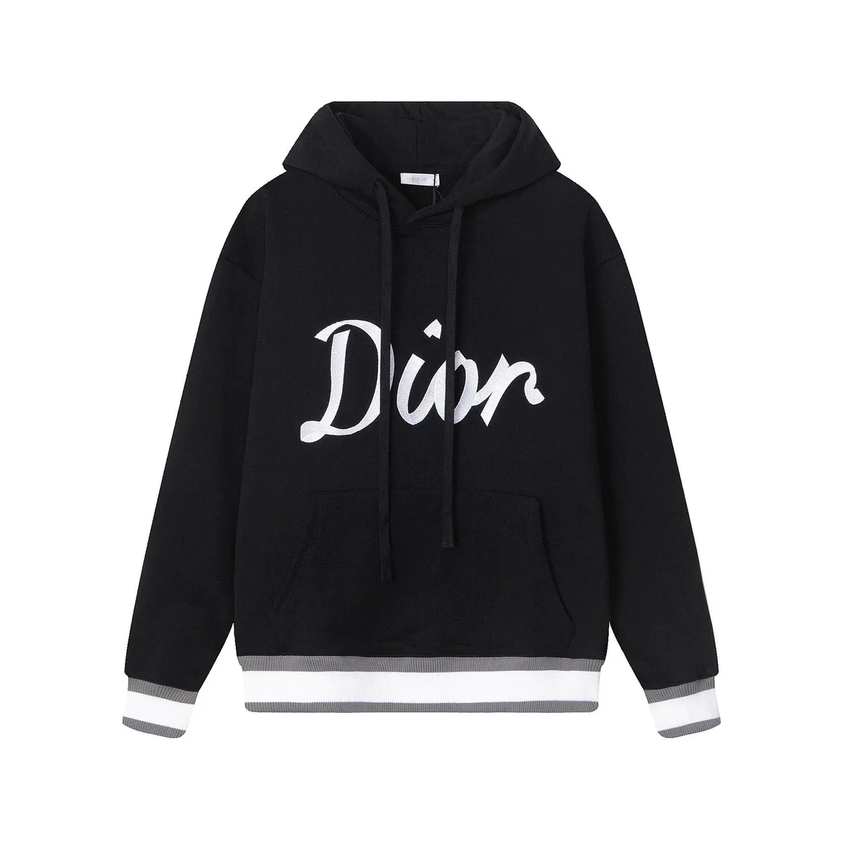 Dior Dior LM013 Black/White/Grey Hoodie Black
