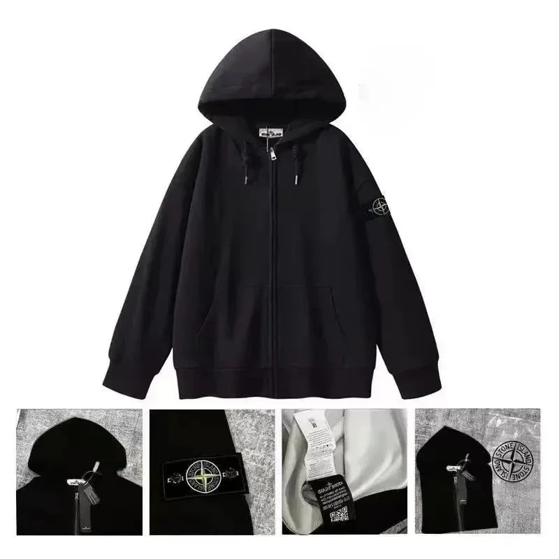 Stone Island Stone Island 68-15 Black Hoodie Black
