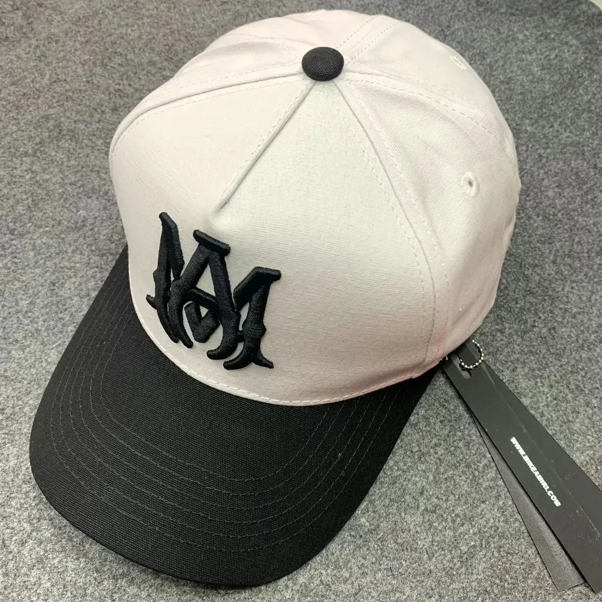 Other Unisex Baseball Cap with Embroidered 'AA' Logo Beige - 1