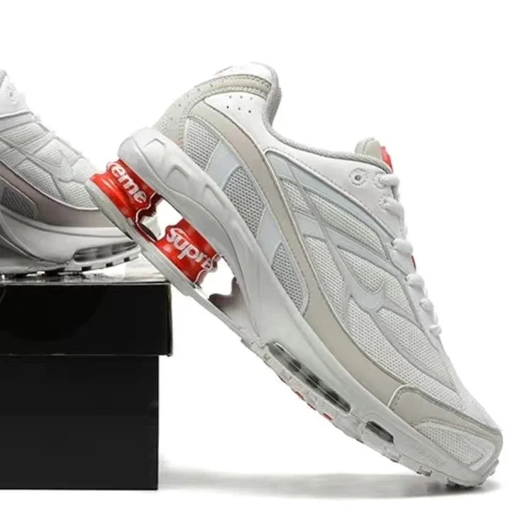 Nike Nike Supreme x Nike Air Max 97 White/Grey/Red Sneakers White