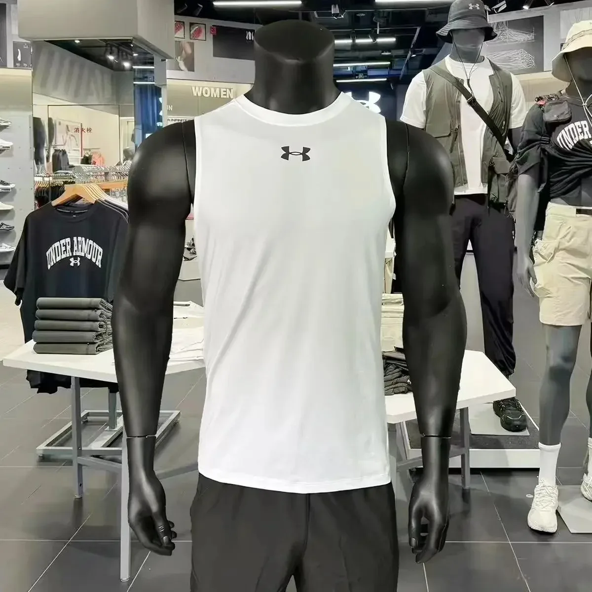 Under Armour Under Armour White Tank Top Men's White - 1