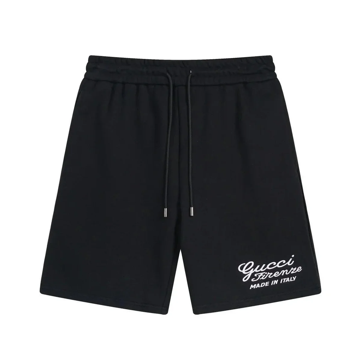 Gucci Gucci Firenze Embroidered Shorts Black 06 Black