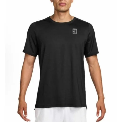 Nike Nike Black Court Logo T-Shirt Black - 1