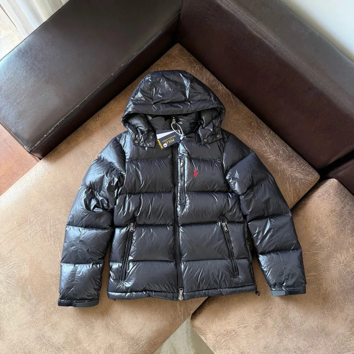 Polo Ralph Lauren Polo Ralph Lauren Black Puffer Parka Black - 1