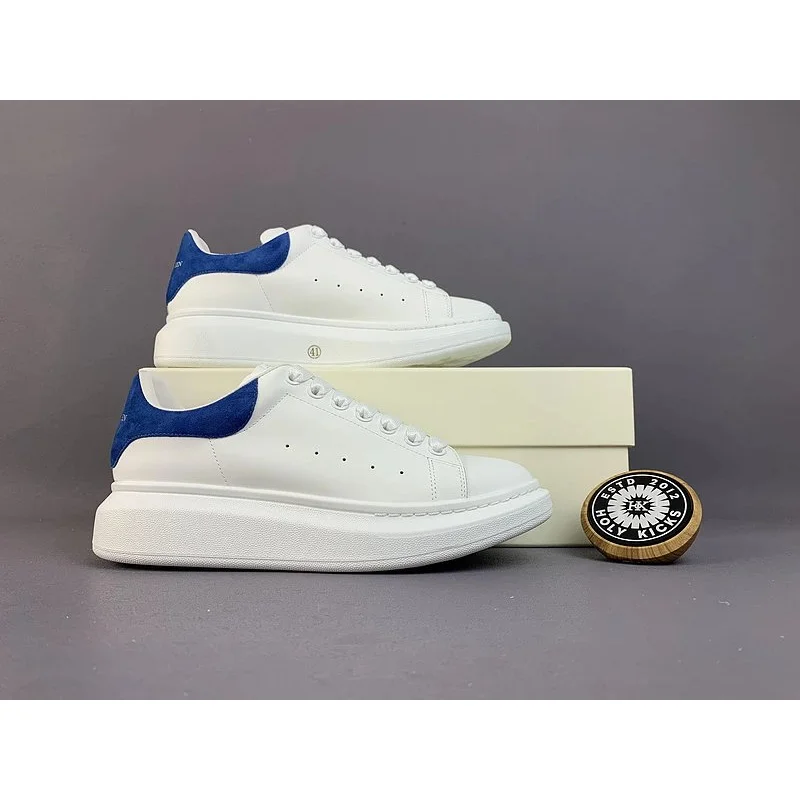 Alexander McQueen Alexander McQueen Oversized White/Blue Sneakers White