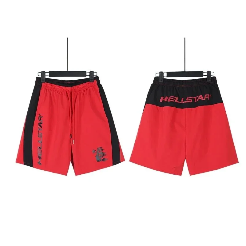 Hellstar Hellstar 03 Red/Black Logo Shorts Red - 1