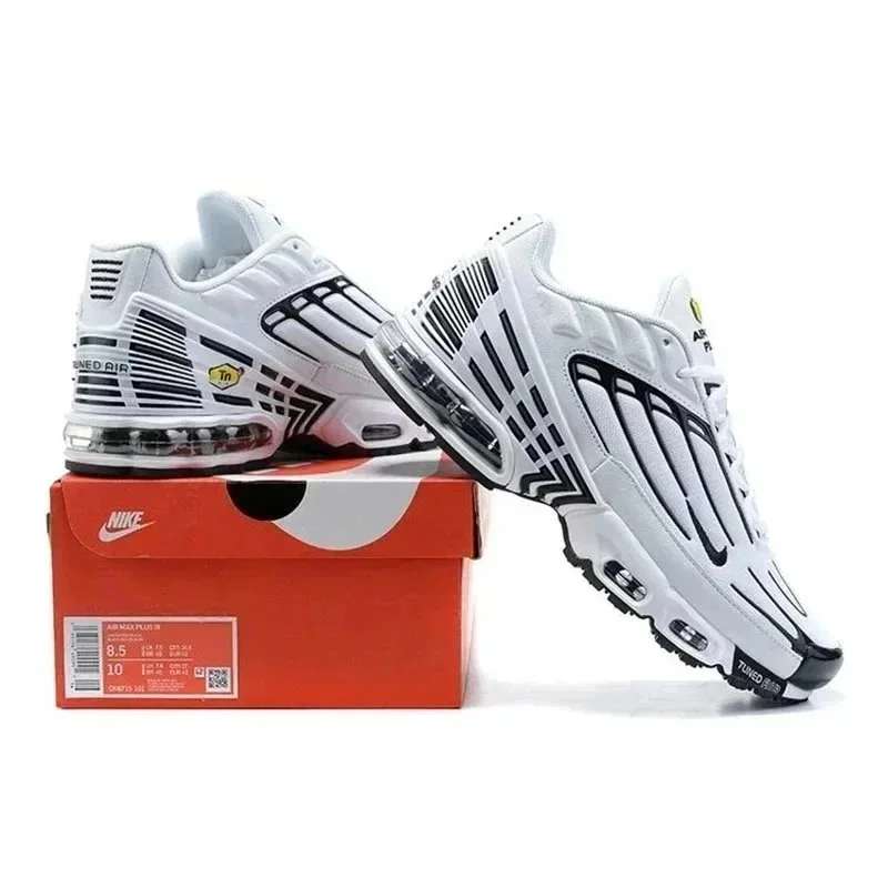 Nike Nike Air Max Plus Tuned Air White/Black Sneakers White - 1