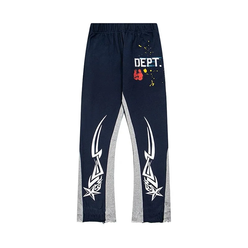 Gallery Dept. Gallery Dept. DEPT. Artistic Print Sweatpants Navy Navy - 1