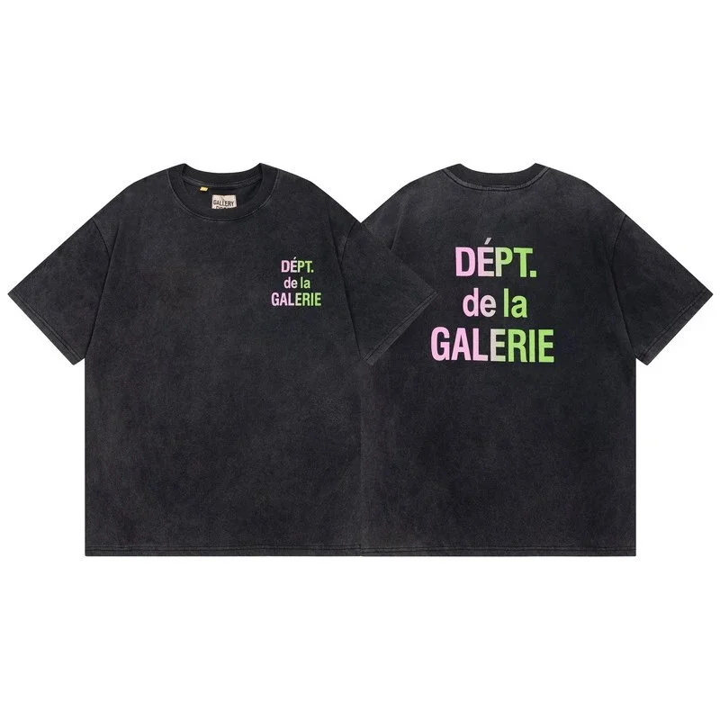 Gallery Dept. Gallery Dept. Dépt. de la Galerie G97水洗黑 T-Shirt Black - 1