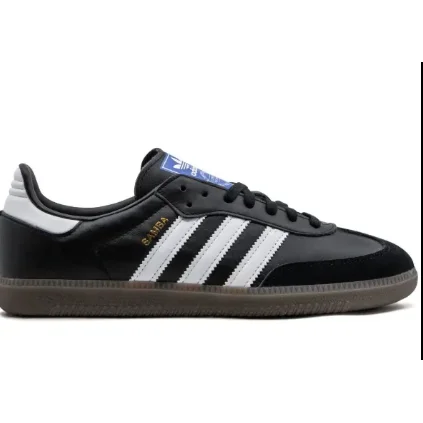 Adidas Adidas Originals Samba Black/White/Gum Sneakers Black