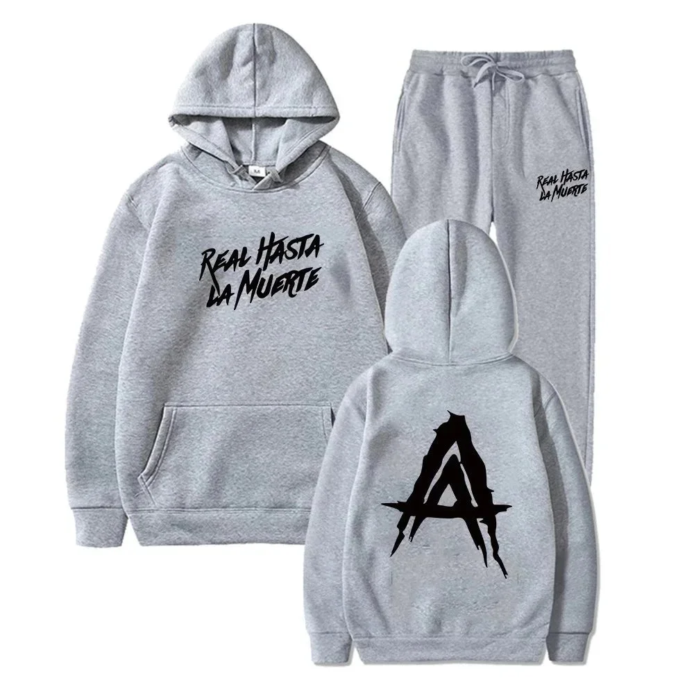 Other Gray Real Hasta La Muerte Co-ord Set Grey - 1