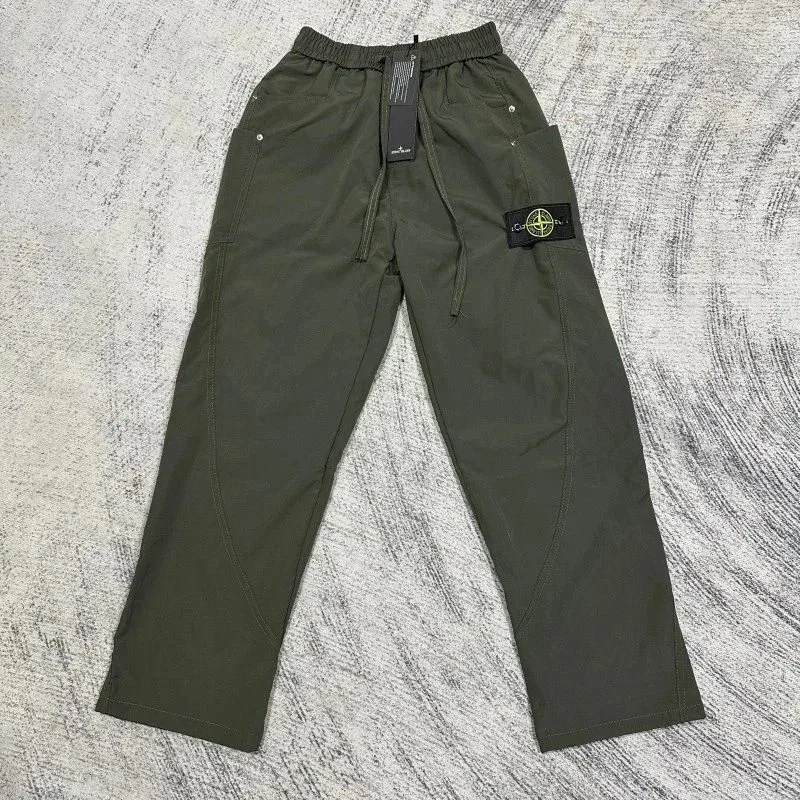 Stone Island 68-15 Olive Cargo Pants