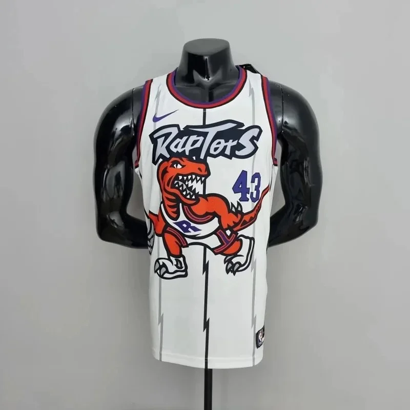Nike Nike Raptors #43 NBA Jersey White White