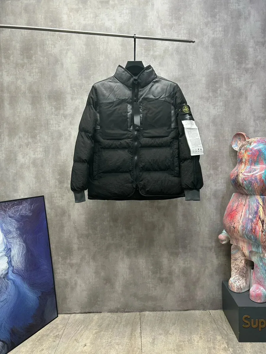 Stone Island Stone Island 68-15 Black Puffer Jacket Black