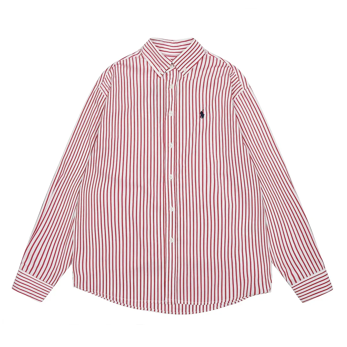 Polo Ralph Lauren Ralph Lauren Striped Polo Shirt White/Red Red - 1