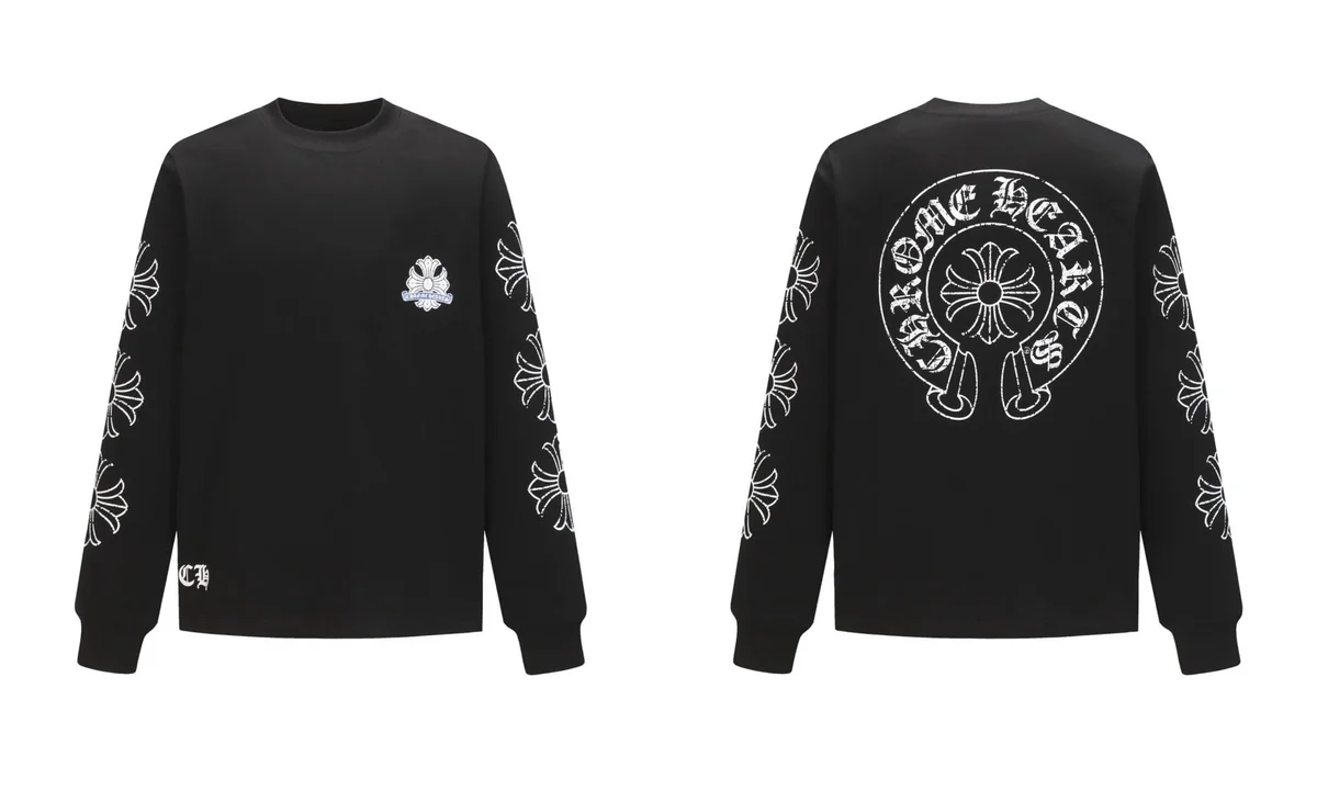Chrome Hearts Chrome Hearts CH Cross Long Sleeve T-Shirt Black Black - 1