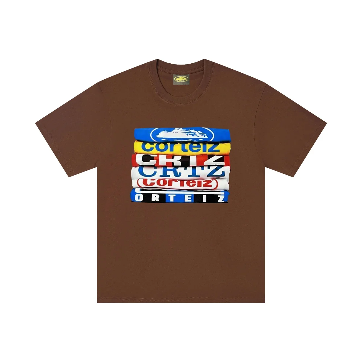 Corteiz Corteiz RTW Brown T-Shirt Brown - 1