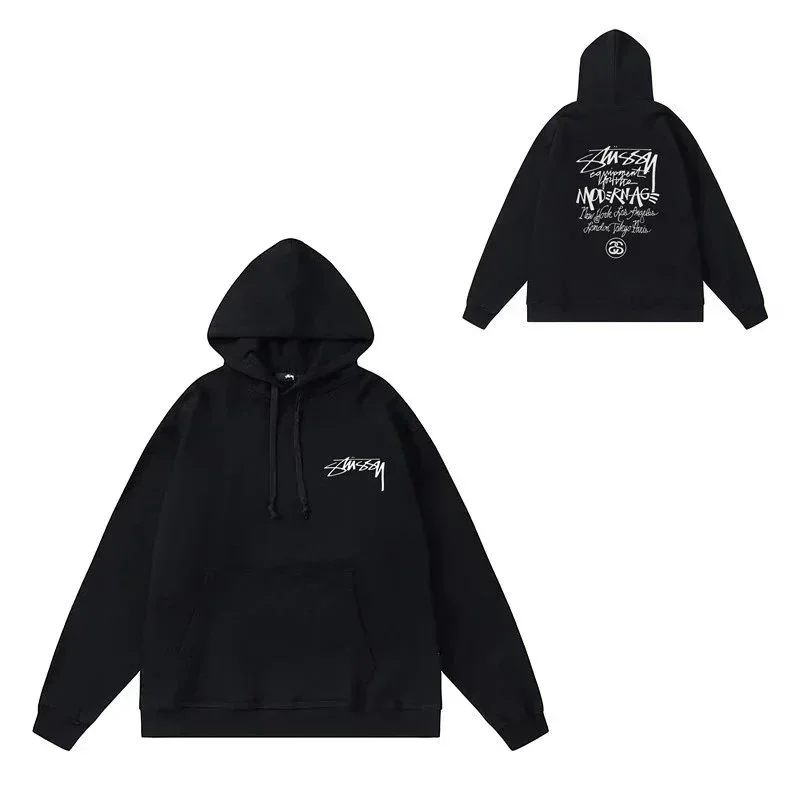 Stussy Stüssy International Black Hoodie Black